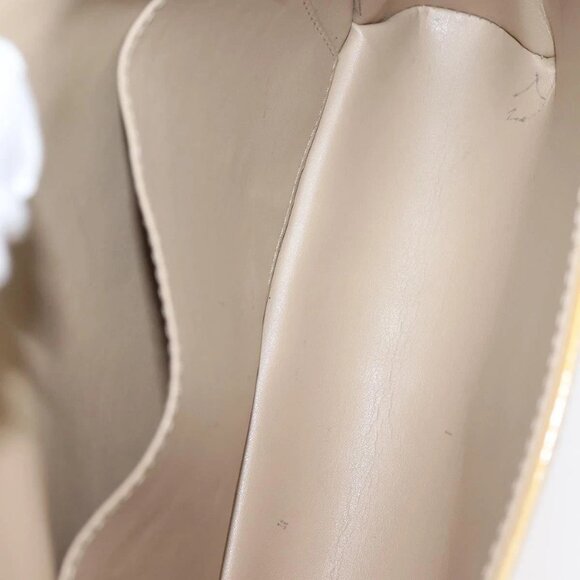 LOUIS VUITTON Monogram Vernis Thompson Street Bag Beige M91301 LV Auth 145733 - Picture 11 of 16